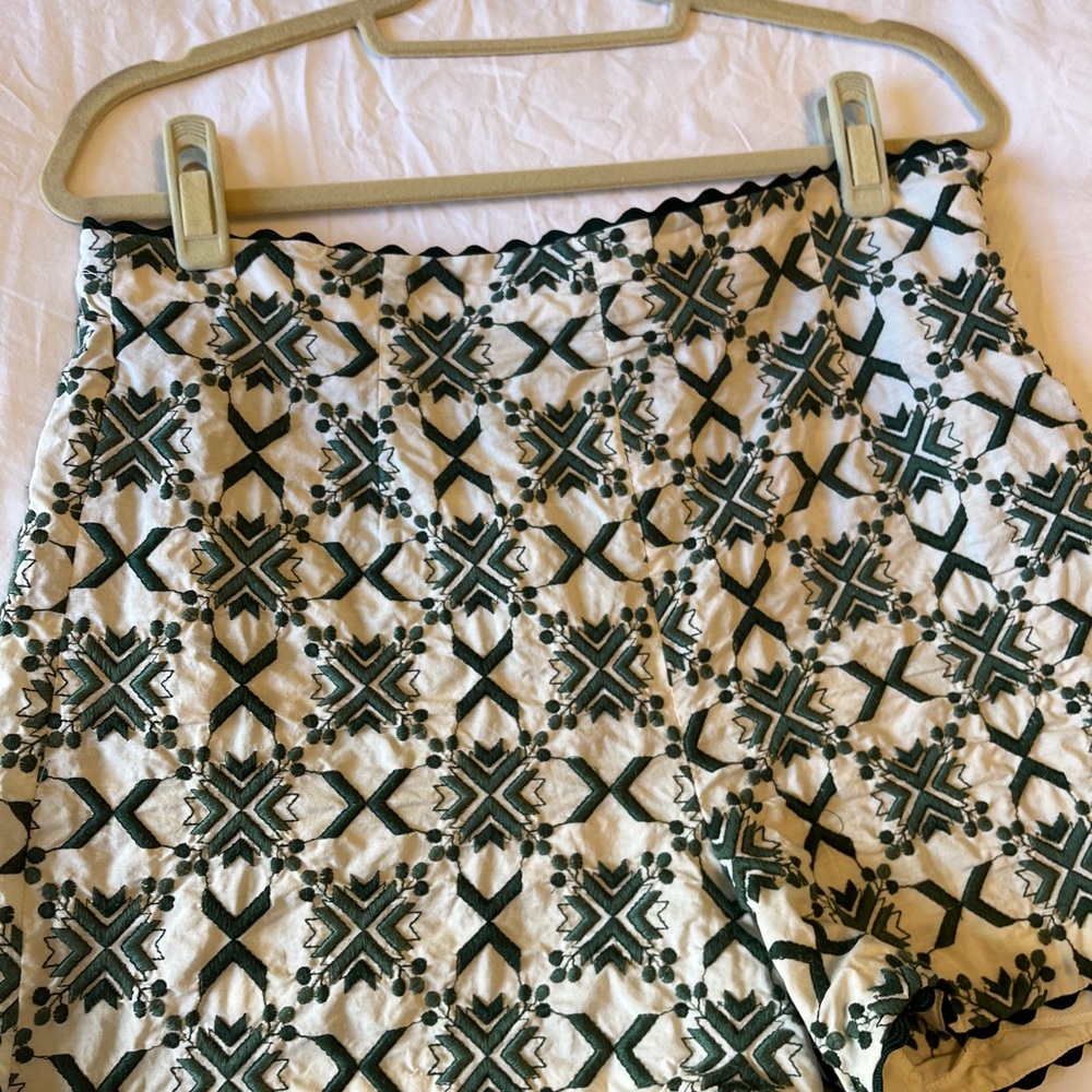 Zara Embroidered Shorts
